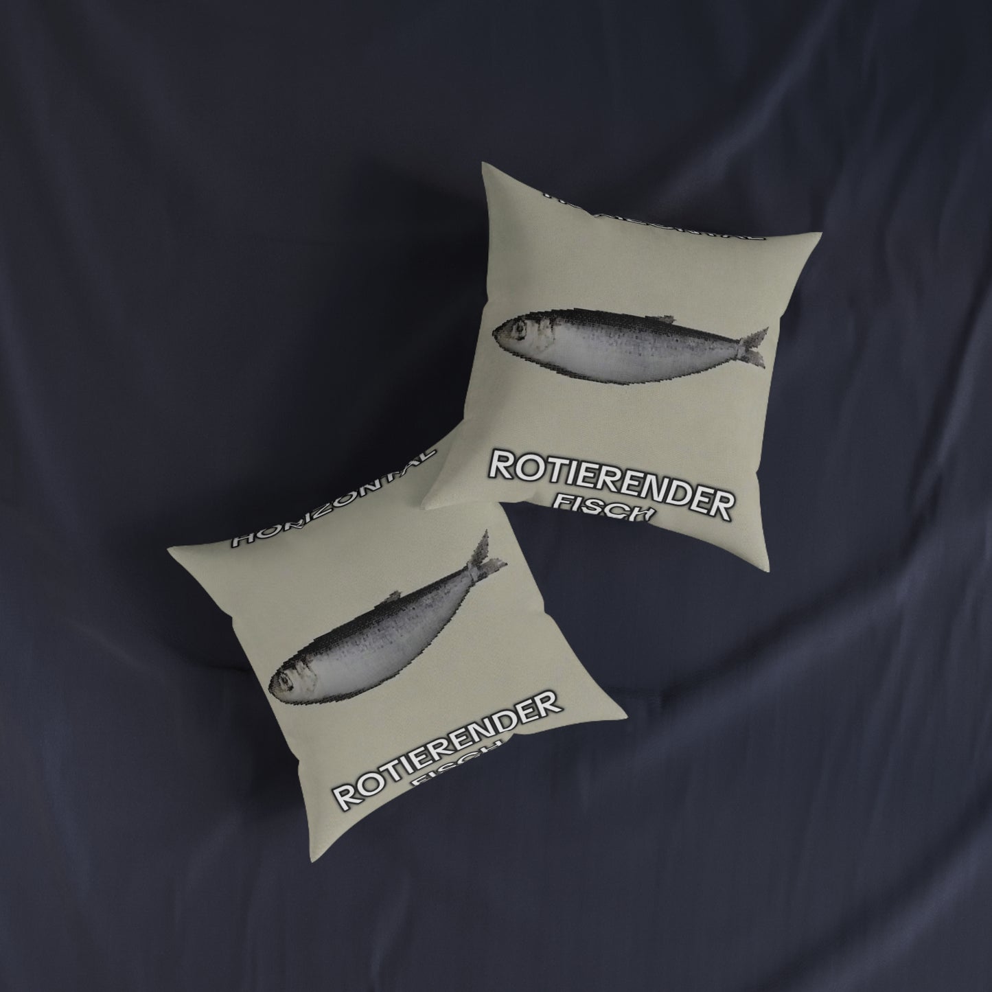 Oh Nein! Horizontal Rotierender Fisch
