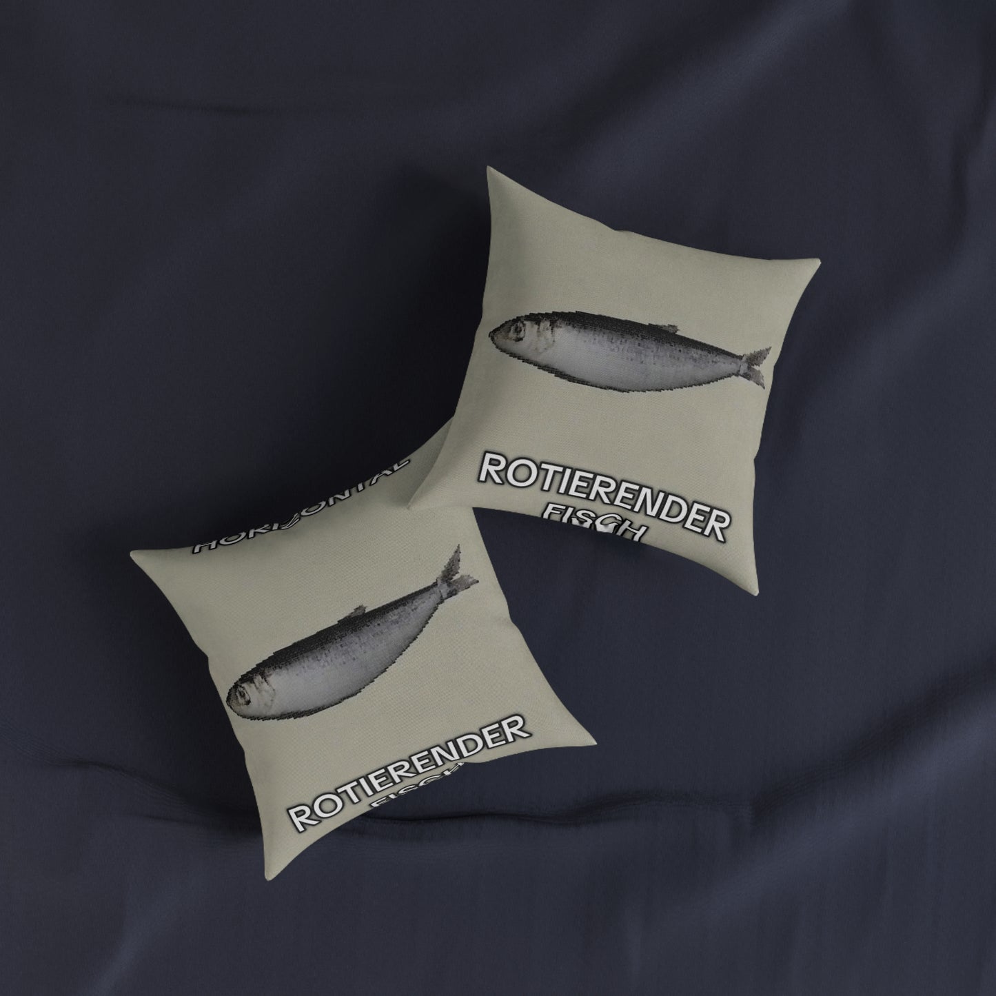 Oh Nein! Horizontal Rotierender Fisch