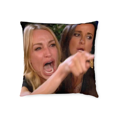 Lady Pointing At Cat Meme