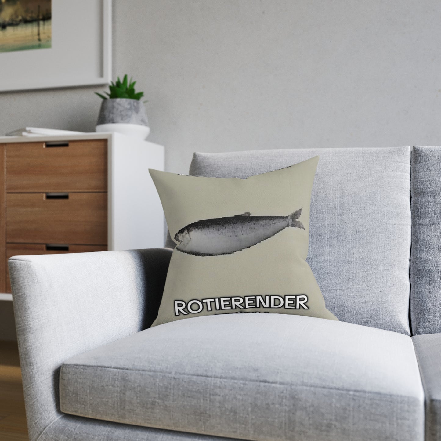 Oh Nein! Horizontal Rotierender Fisch